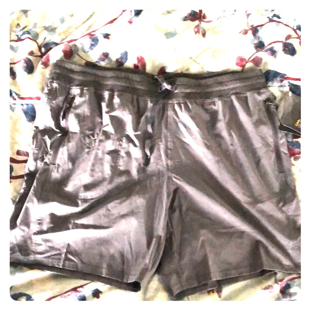 Grey sport shorts